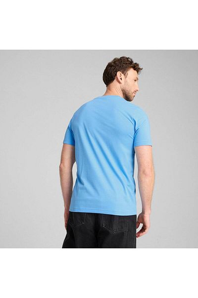 Puma Tričko Puma Ess No. 1 Logo Tee S, Modré, Pánské