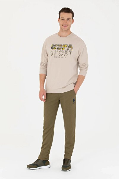U.S. Polo Assn. يو اس بولو اسن G081Sz082-1667435- سويت شيرت رجالي مريح من Fw