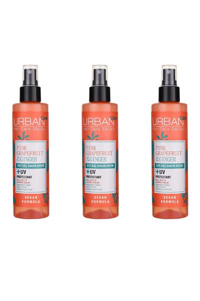 Urban Care Pink Grapefruit&Ginger Volumizing Liquid Hair Care Cream 200ml X3 Pcs