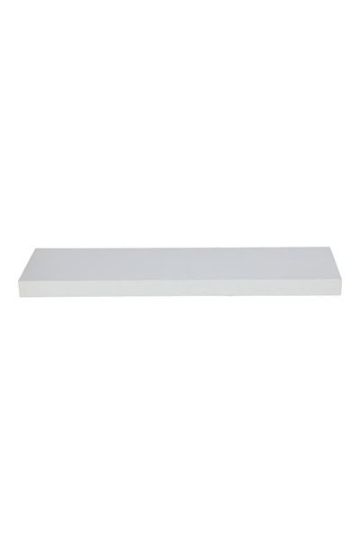 HONEYBEE Elegant and Modern Design Rectangular Wall Mounted MDF and PVC Floating Shelf