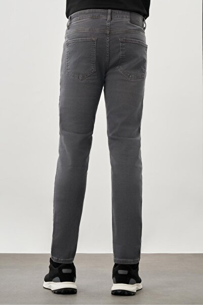İmza Light Smoked Gabardine Slim Fit Trousers 5 Pocket Casual Denim 1023245158