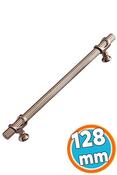 NZB Metal Kulp 128 mm-12.8 cm Mobilya Çekmece Dolap Kapak Mutfak Dolabı Kulpları Kulbu Kulpu Bronz
