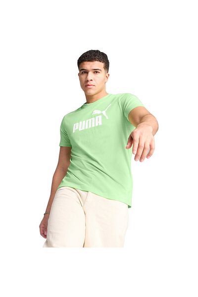 Puma Μπλουζάκι Puma Ess No. 1 Logo Tee S, Πράσινο, Ανδρικό