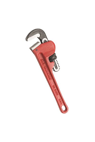 ACE Heavy Duty Forged Hook Jaw Straight Pipe Wrench 8inch