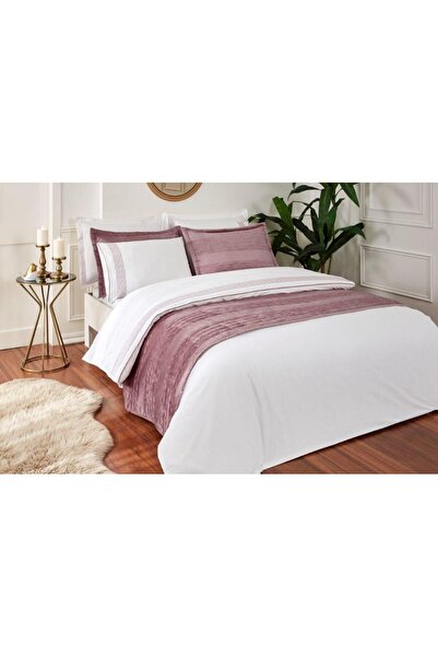 Özdilek Nevresim Takımı RUNNERLI Çift Kişilik Velvet