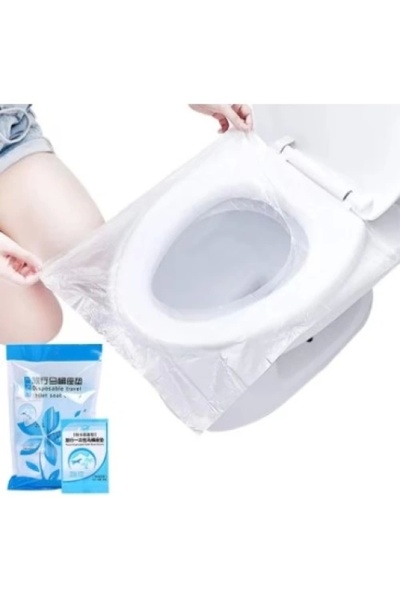 CMT Hygienic Disposable Toilet Seat Bag 50 Pieces