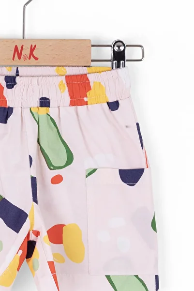 nk kids Nk Baby Girl Clown Shorts 1-4 Years Coral
