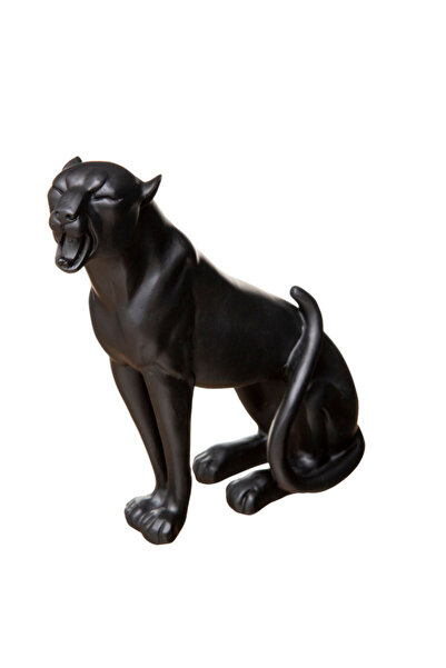 Atmosphera تمثال نمر من البولي ريزين بتصميم عصري مزخرف من نولان