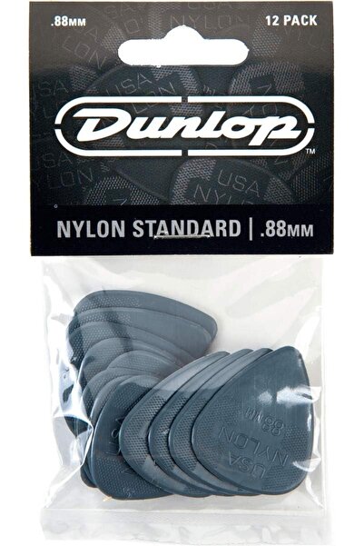 Jim Dunlop 44P.88 Nylon Standard Light 12li Pena Seti (0.88mm)