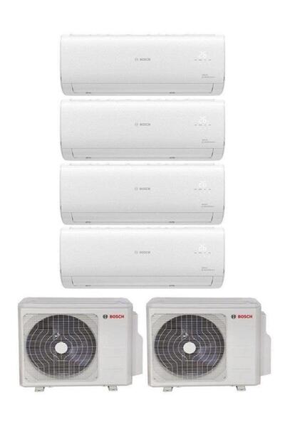 Bosch Multi Split İnverter Klima 64000 Btu Dış (42+42) + 4 İç Ünite 12000 + 12000 + 12000 + 24000 Bt