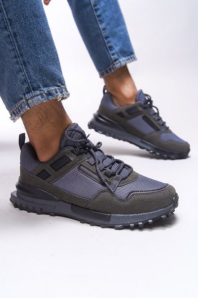 Riccon Clernaith Ανδρικό Sneaker 0012X21 Smoked Black
