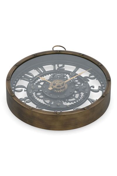 Atmosphera Elegant and Modern Design Round Mechanical Wall Clock 27cm