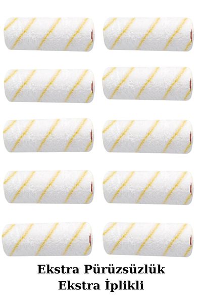 Nalburun 10 cm Satin Roll Refill 10 Pieces Extra Smoothness Extra Thread
