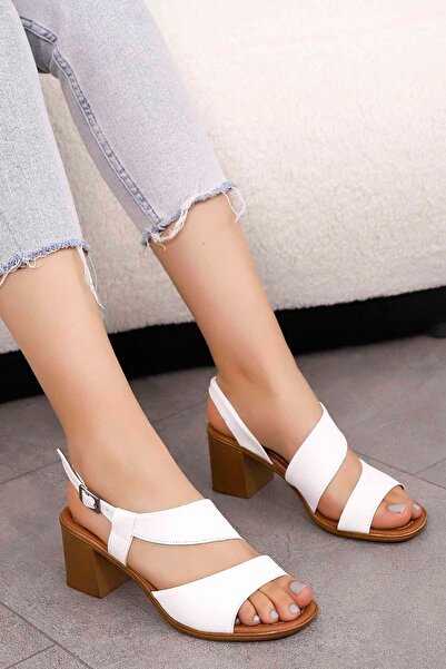 Mamito Ayakkabı Bln 1748 Heeled Shoes-white