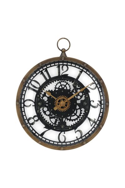 Atmosphera Elegant and Modern Design Round Mechanical Wall Clock 27cm