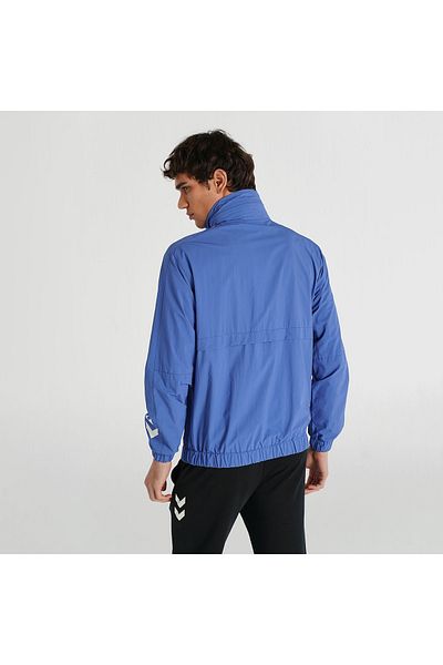hummel Ανδρικό μπουφάν Clift με γιακά με μπλε όρθιο