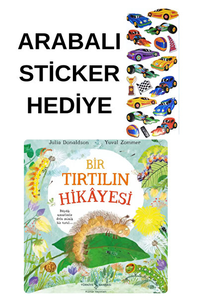 TÜRKİYE İŞ BANKASI KÜLTÜR YAYINLARI ARABALI STİCKER HEDİYELİ - OKUL ÖNCESİ RE...