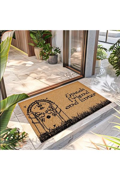 Decovetro Decovetro® Kokosmatte Fußmatte | 40x60 cm | 100% natürliche Kokosfasern