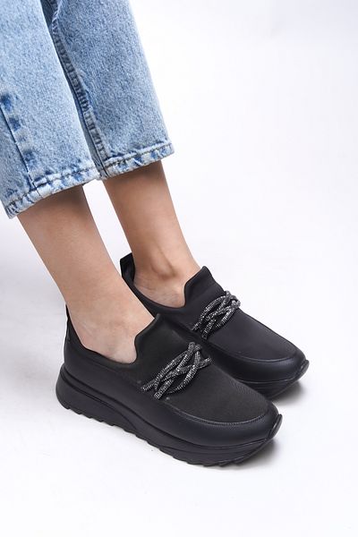 Riccon Tenis de damă |   Negru # 00121130