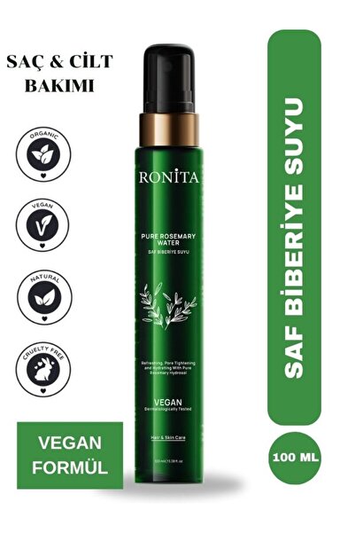 Ronita Biberiye Suyu Dökülme Karşıtı Ve Saç Uzatmada Etkili Saç Toniği %100 D...