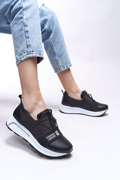 Riccon Vicrathla Women's Sneaker 00121701   Black White