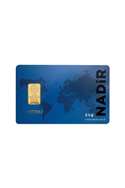 Nadir Gold 2.5 GR 24 Ayar NadirGold Gram Altın