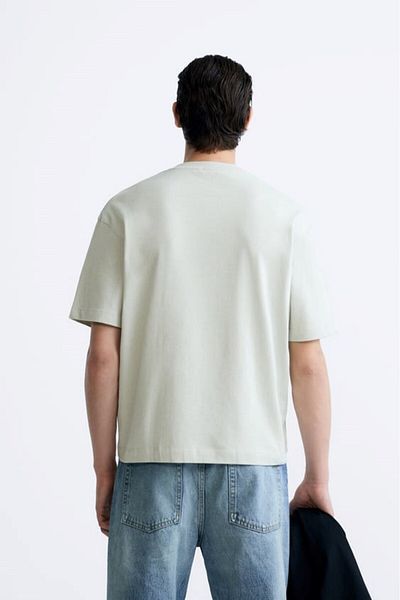 The Champ Clothing Crew Neck Syzygy Written Oversize Mint Men's T-Shirt