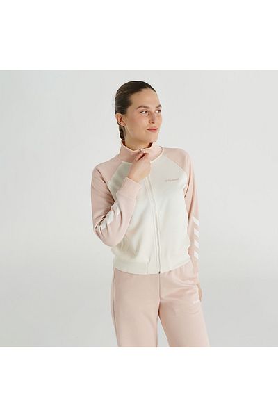 hummel Genes Γυναικείο ροζ όρθιο γιακά μπουφάν
