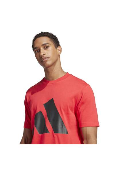 adidas M BL SJ T PURRU Червена мъжка тениска с къс ръкав