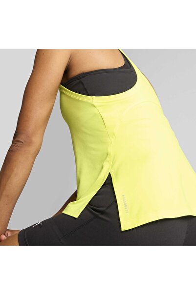 Puma Cloudspun Racerback Women's Green Round Neck Tank Top