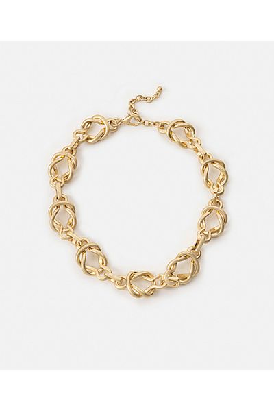 İpekyol Intertwining Metal Necklace