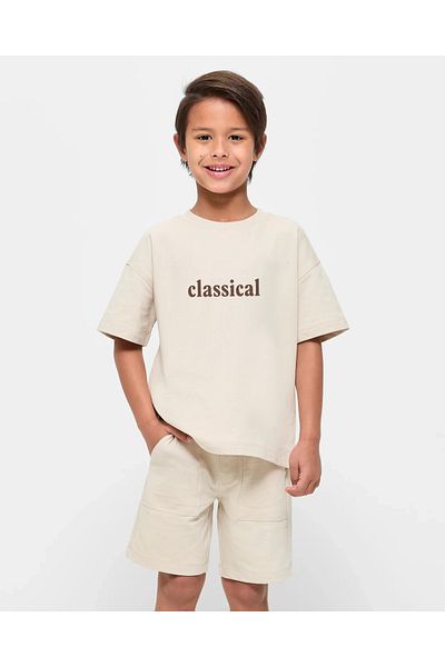 uyguntarz Kinder制服 Baumwoll-T-Shirt