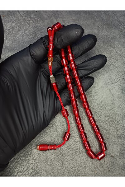 Mos Tespih محمد دباس ماستر وورك ضغط العنبر مسبحة الصلاة