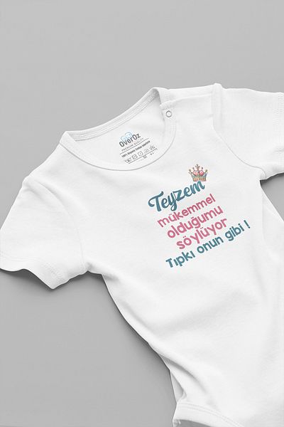Overoz 100% Organic Cotton Teyzem - Baby Body and 5905-B Jumpsuit
