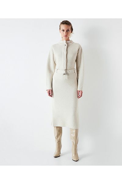İpekyol Sequined midi skirt