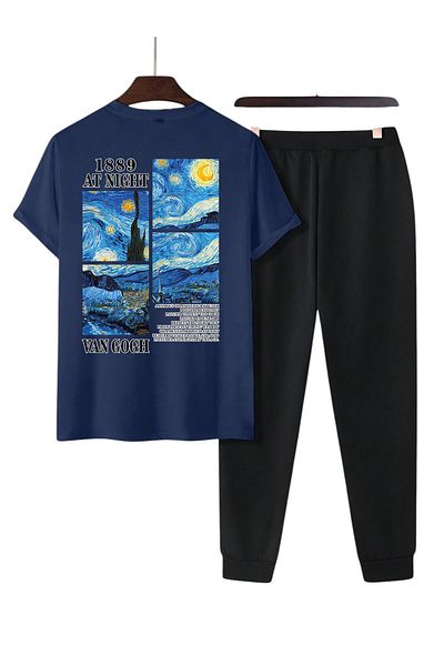uyguntarz Σετ αθλητικών φόρμων Unisex Vangogh