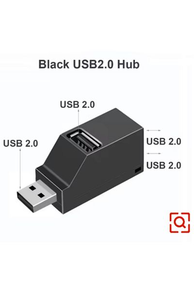 Choice Black-2.0 FASO Usb HUB port hub USB 3.0 HUB Adapter Extender Mini Splitter Box 1 to 3 Ports High Spe