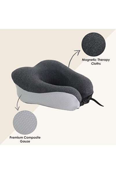 Donetella Portable Travel Pillow -Neck Support Memory Foam Comfort with Ergonomic Design