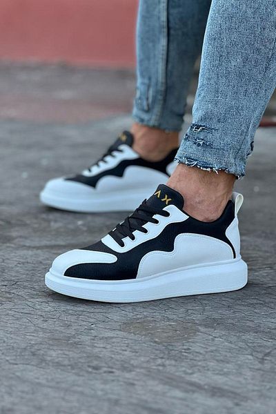 Wagoon Ανδρικά casual παπούτσια Wg301 Model White and Black