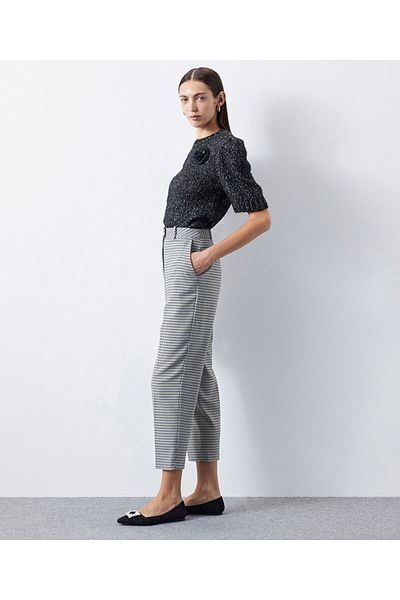 İpekyol Houndstooth Pattern Trousers