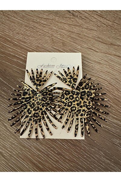 misstakıjewerly أقراط بتصميم نمط الفهد