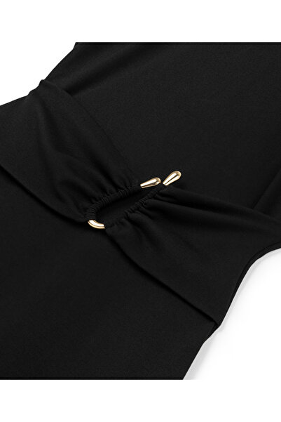 İpekyol Stylové šaty s kovovými doplňky