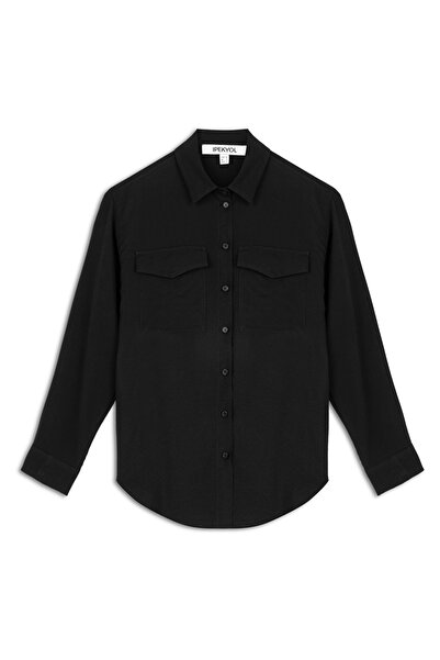 İpekyol Simple Designed Pocket Shirt