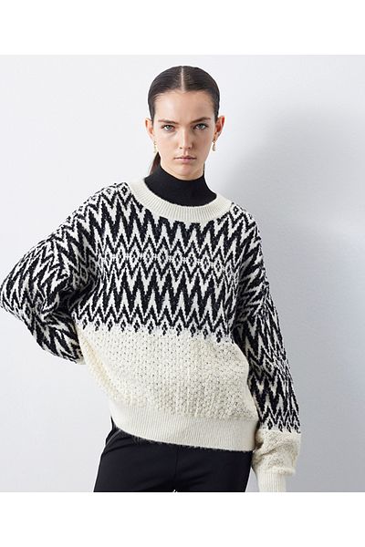 İpekyol Jacquard Sweater