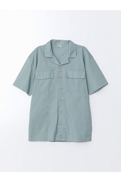 LC Waikiki Linen Blended Boy's Shirt