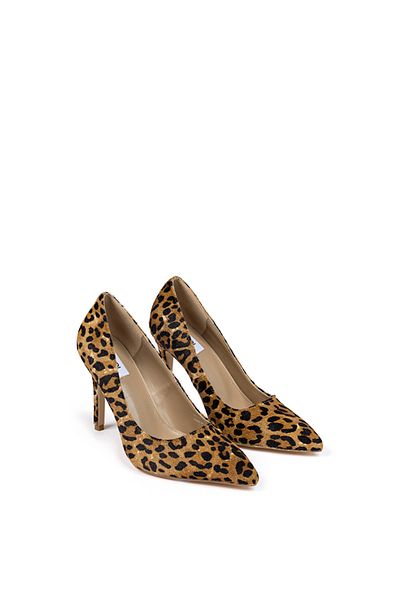 İpekyol Leopard Pattern Heeled Shoes