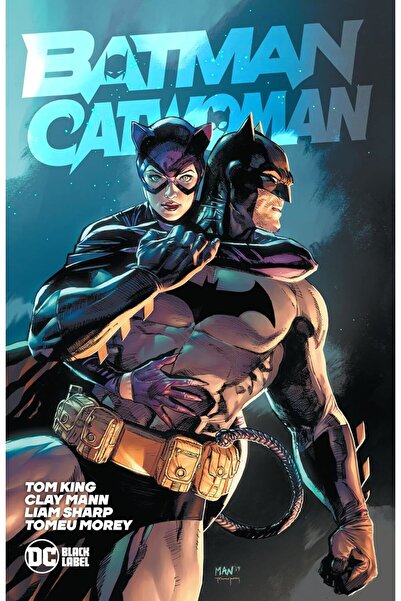 Çizgi Düşler Batman Catwoman | Batman Catwoman Mini Kartpostal Ve Çizgi Roman Ayraç