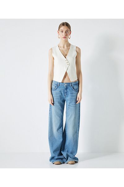İpekyol Knitwear vest with metal accessories
