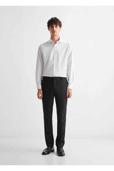 Mango Teen Βαμβακερό πουκάμισο Oxford