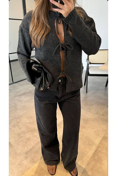 D'RECCY Women's - Tied Cardigan